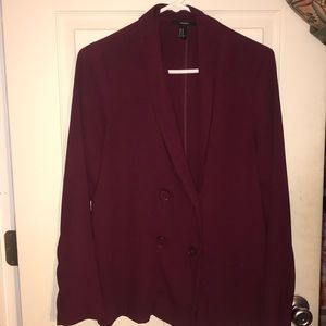 Maroon blazer